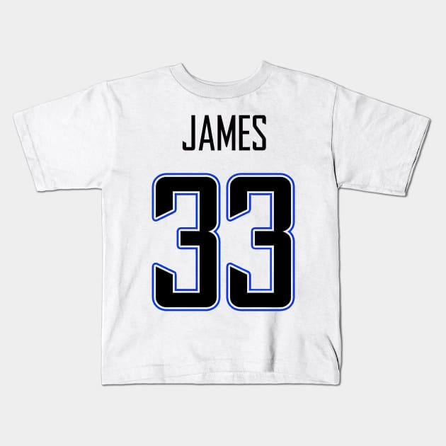 james Kids T-Shirt by telutiga